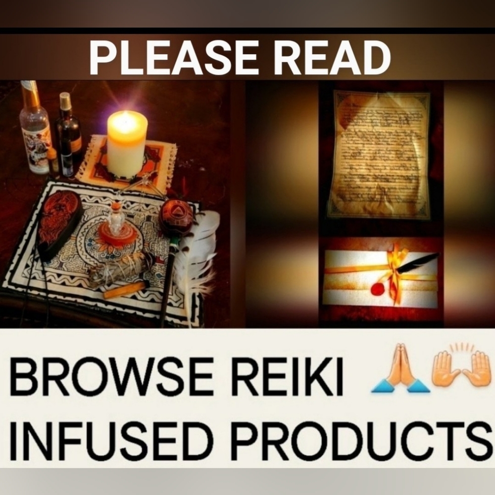 🙌🔮BROWSE REIKI INFUSED ITEMS🔮🙌